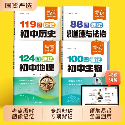 初中小四门知识点识图速记