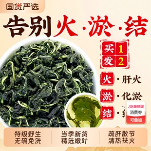 特级野生蒲公英茶正品中药材根解清消新鲜泡水喝茶官方旗舰店疏肝