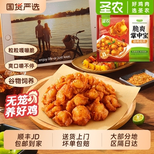 圣农脆爽掌中宝200g*6袋鸡脆骨空气炸锅烧烤官方旗舰店半成品食材