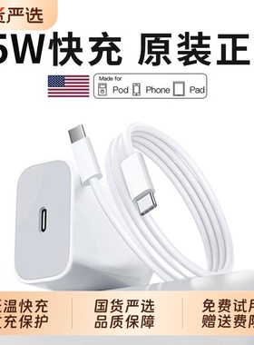 senhomtog官方适用苹果17/16充电器头45W快充iPhone16promax手机15pro14正typec数据线30W原13装品ipad