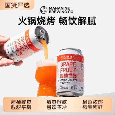 大九酿造西柚世界社交IPA330ml