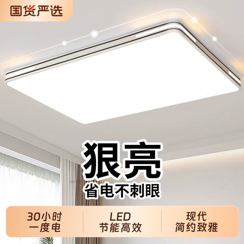 2026新款大气简约现代客厅吸顶灯图片