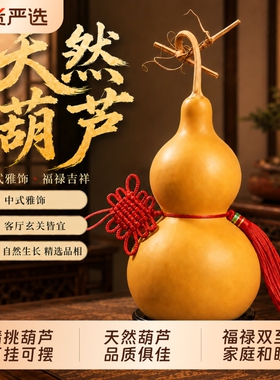 【精挑细选】开口葫芦客厅摆件