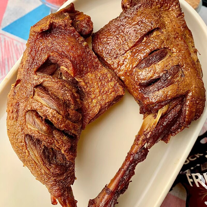 小石头氮气大鸭腿非鸡腿琵琶腿熟食卤味开袋即食食材整箱锁鲜香辣