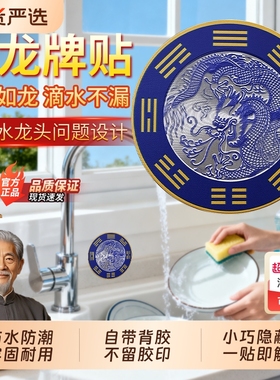 青龙牌解决水龙头问题金属隐形贴