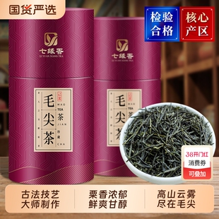 毛尖茶叶信阳毛尖绿茶正宗2025年新茶雨明前嫩芽浓香型罐装礼袋装
