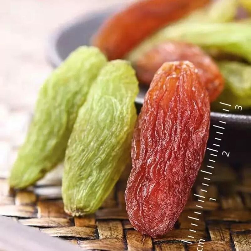 正宗新疆特产超大绿香妃王葡萄干无核免洗特级休闲零食批发风干