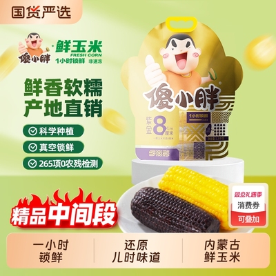 头茬玉米一小时锁鲜还原儿时味道