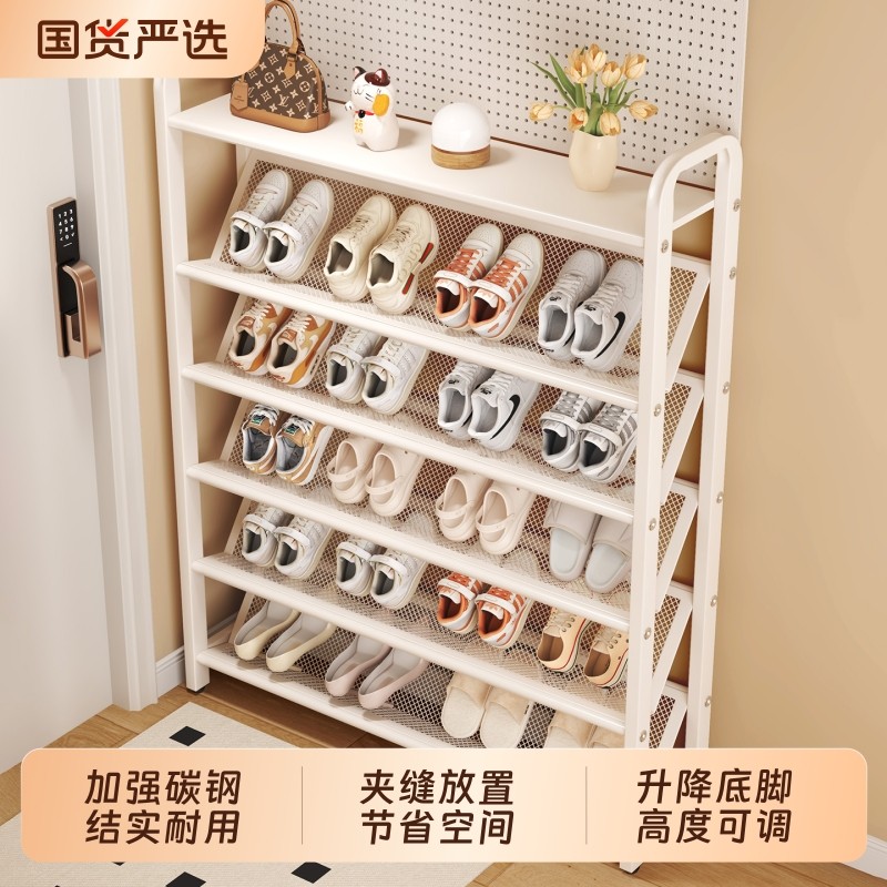 入户鞋架多层家用门口小窄简易鞋柜2025新鞋子收纳神器宿舍超薄