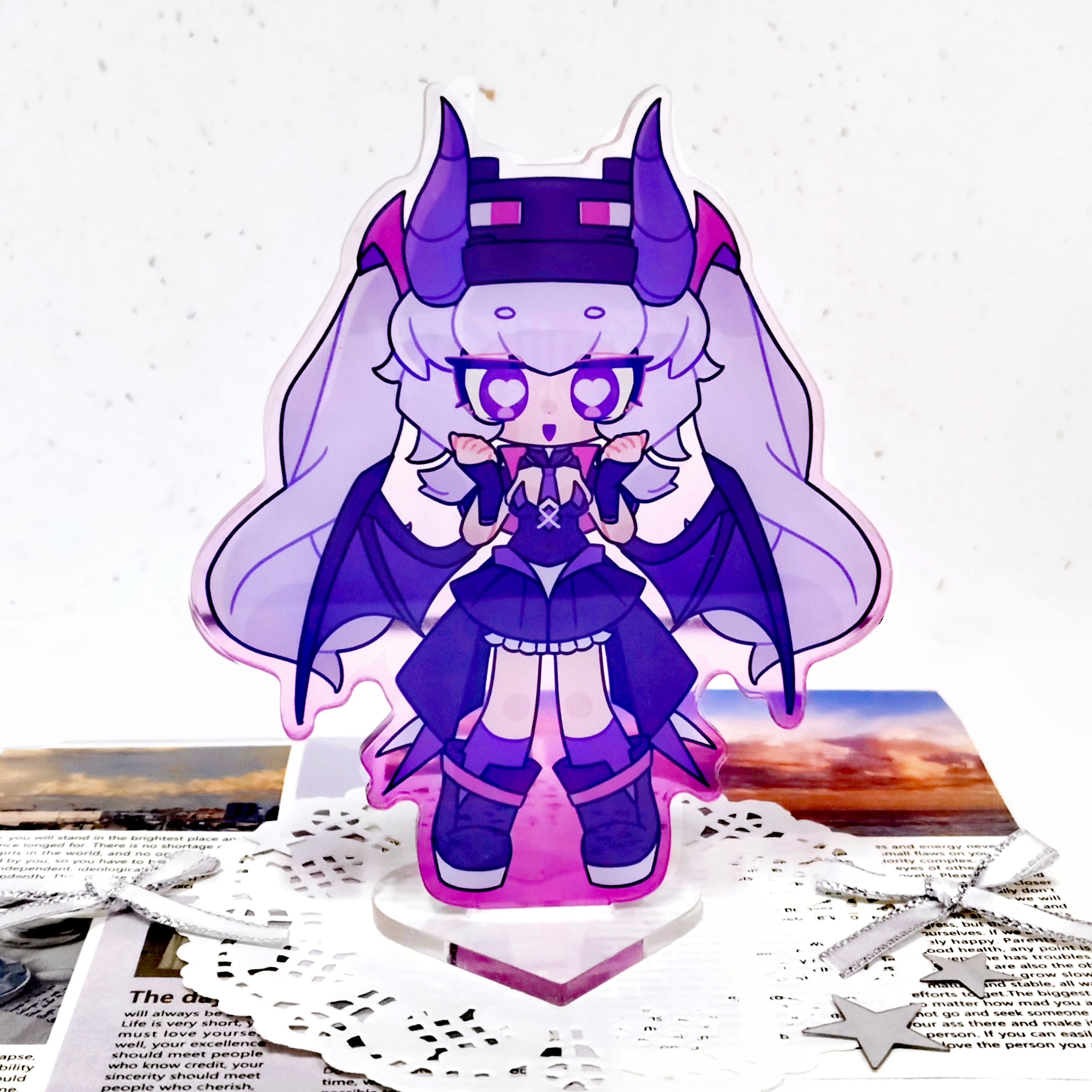 『路小径』mc同人末影龙娘亚克力彩窗立牌