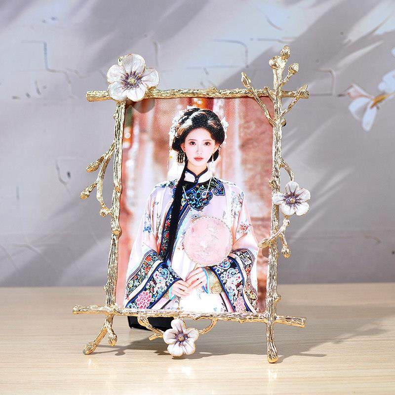 欧式相框摆台创意金属6寸7寸10寸照片定制客厅床头柜桌面摆件礼物,家居饰品,相框/画框,淘宝优惠券,粉丝福利购,淘宝优惠卷