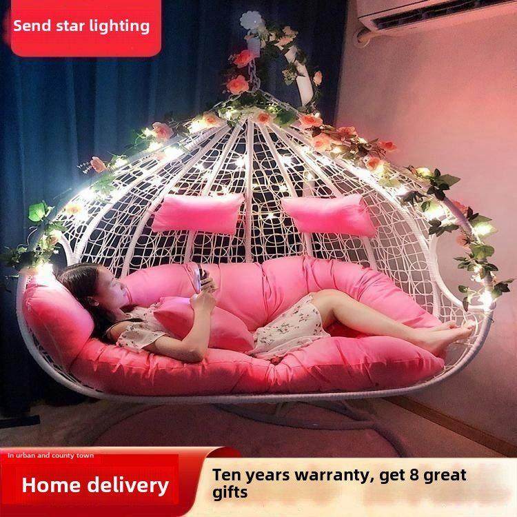 室外锻铁摇椅秋千椅阳台室内外庭院双摇篮椅家庭秋千吊椅吊床,住宅家具,吊篮/吊椅,淘宝优惠券,粉丝福利购,淘宝优惠卷