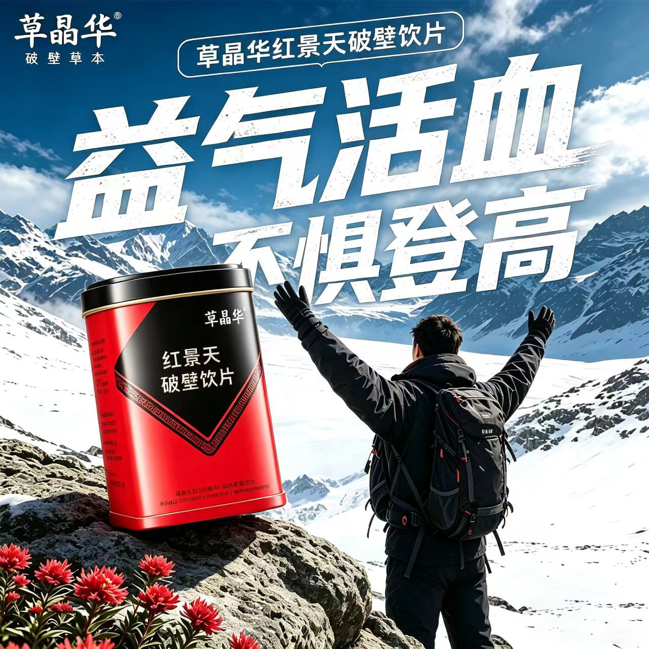 草晶华红景天高原川西藏旅游高反颗粒泡水喝中药材红景天旗舰店