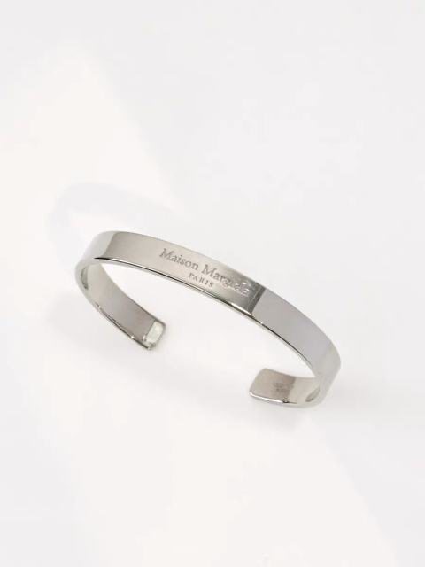 thumbnail for MM6 style letter logo thick medium and thin bracelet neutral style high-end simple men's and women's personality couple bracelet