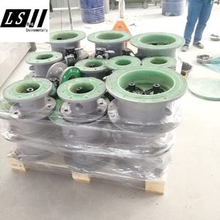厂促大口径电动玻璃钢风阀风量调节手动气动管道连接蝶阀涡轮