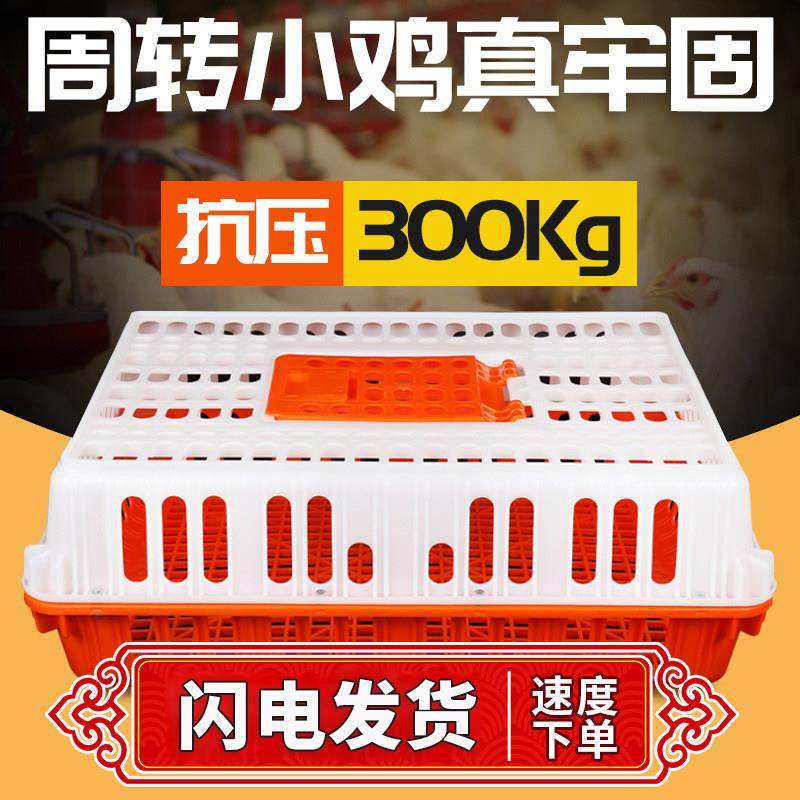 鸡笼周转箱长方形加厚家禽运输筐子鸭笼成装鸡的塑料框鸡笼塑料,畜牧/养殖物资,畜牧/养殖器械,淘宝优惠券,粉丝福利购,淘宝优惠卷