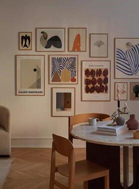 Hygge Design 北欧丹麦设计抽象艺术海报 卧室客厅餐厅装饰画