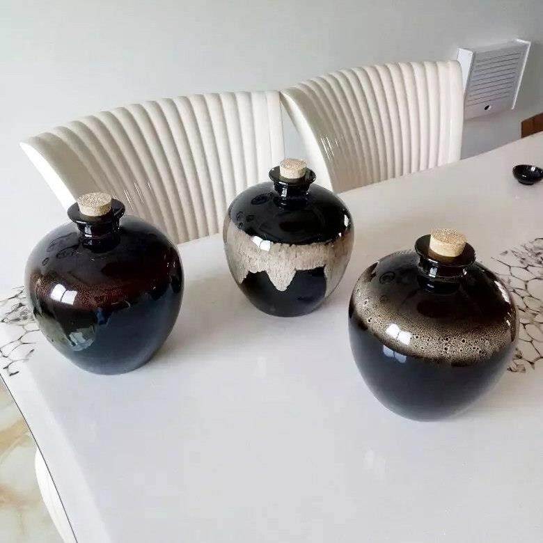 宜兴土陶酒坛子3斤5斤装仿古存酒罐自酿酒泡酒白酒黄酒陶瓷空酒瓶