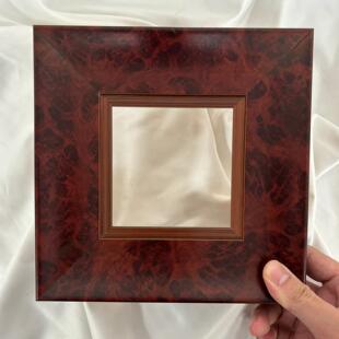 【玫瑰丛】中古风画框实木画框实木相框覆古画框拼图画框可定制