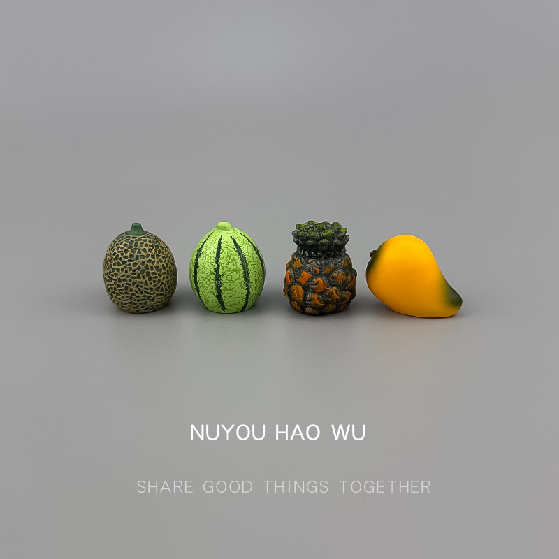 桌面装饰仿真水果摆件迷你治愈系