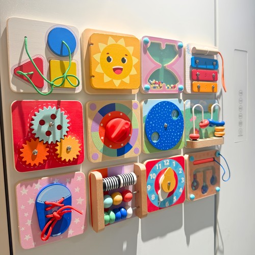 宝宝忙碌板磁性冰箱贴diy配件1岁