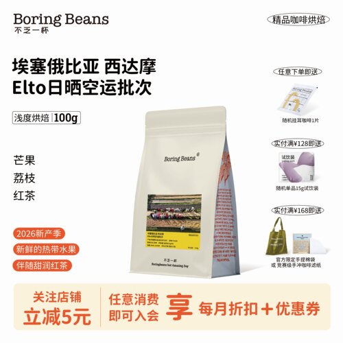 埃塞ELTO日晒水果手冲咖啡豆