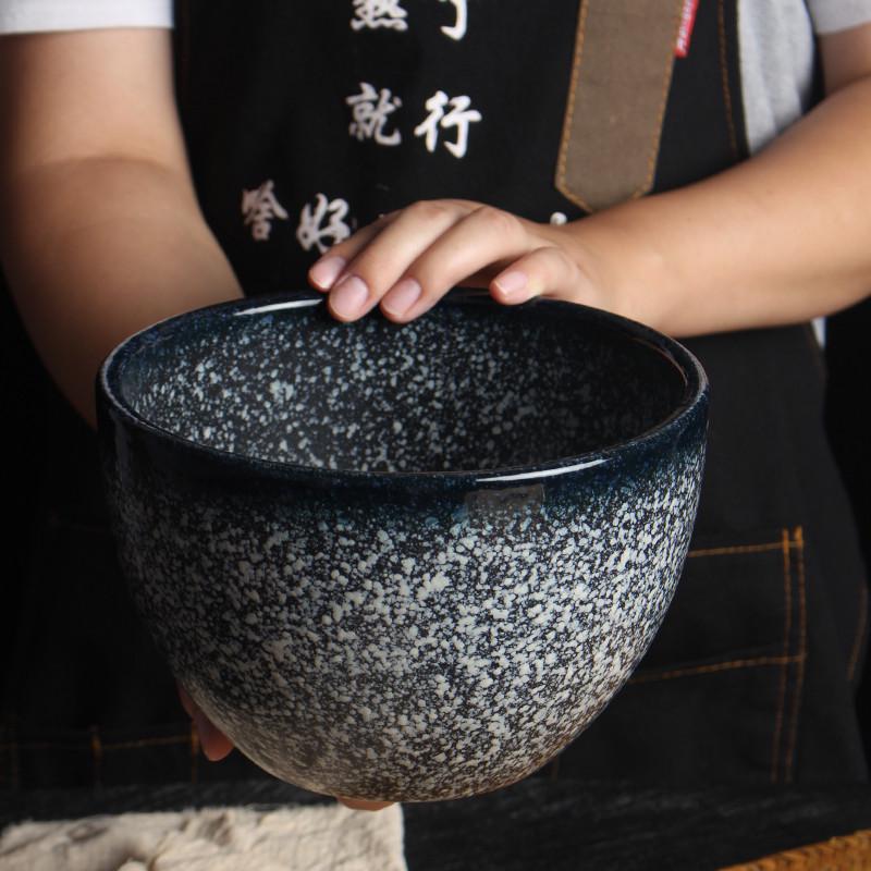 商用钵钵鸡容器专用火锅调料大号陶瓷冷锅串串香汤盆深碗冒菜鸡盅