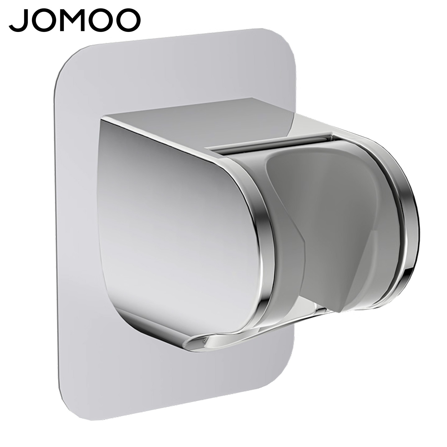 九牧可打孔/免打孔安装花洒底座