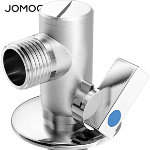 九牧大流量三角阀全铜球阀燃气热水器专用冷热水阀开关龙头4分四