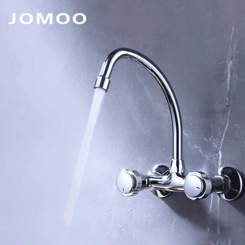 九牧洗菜盆厨房水龙头冷热入墙式阳台洗衣池洗碗旋转防溅专用水槽,家装主材,厨房龙头,淘宝优惠券,粉丝福利购,淘宝优惠卷