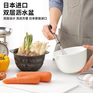 进房口厨洗菜沥篮水果沥水碗多水功能家用打洗蛋碗拌菜碗