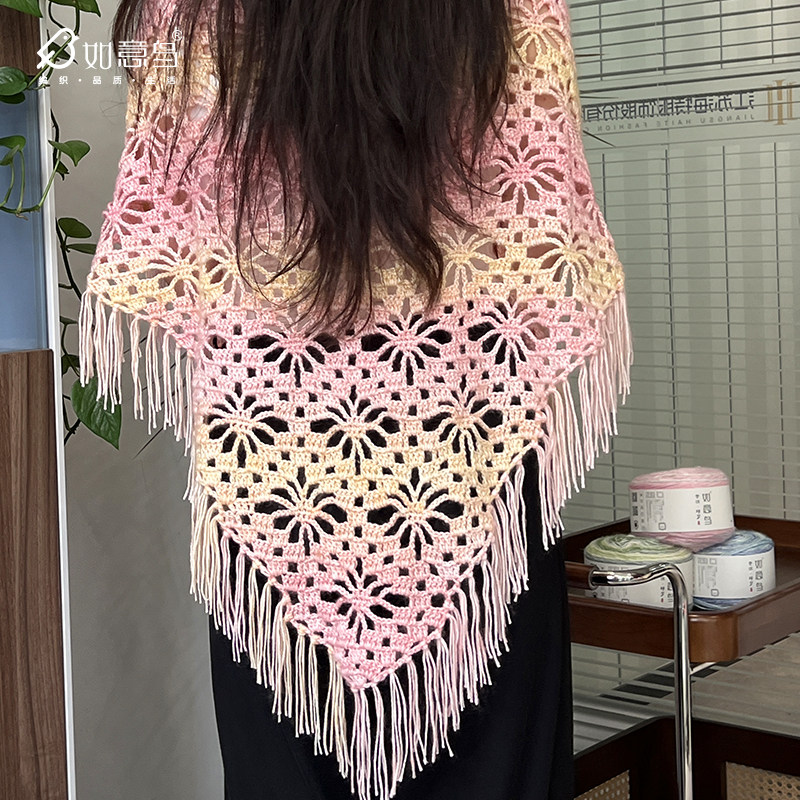 如意鸟原创云妆绮梦菟菟霞光系列罩衫DIY手工钩织材料包喷毛纱,服饰配件/皮带/帽子/围巾,DIY编织材料包,淘宝优惠券,粉丝福利购,淘宝优惠卷