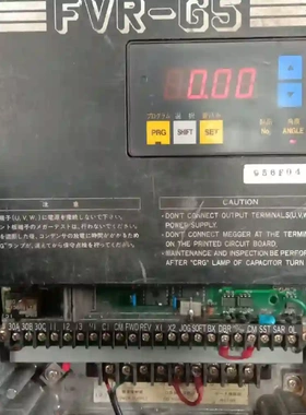 {议价}FVR-G5变频器通电正常，无下盖