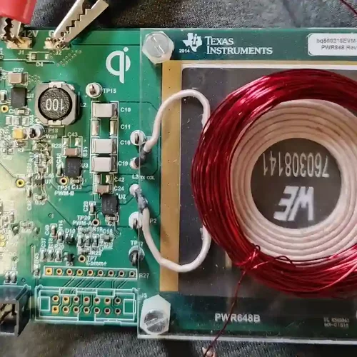 BQ500215EVM-648 TI 无线充电开发板，简议价