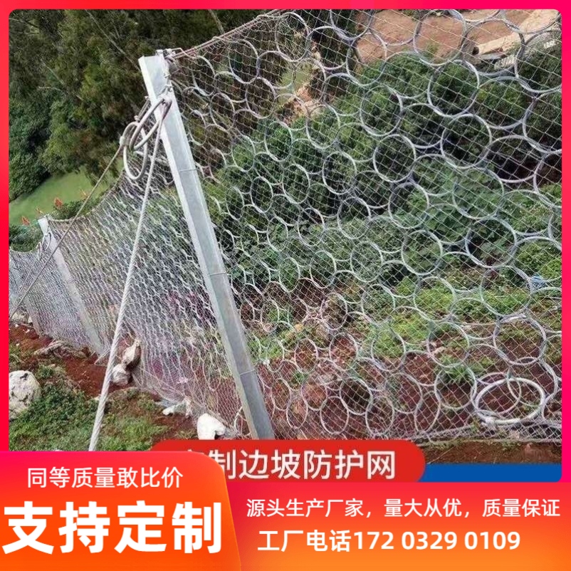被动边坡防护网环形网