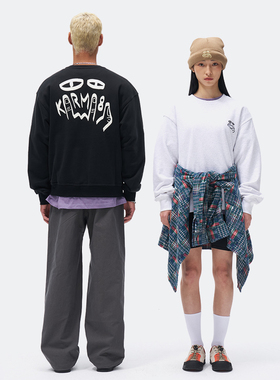 Karma8a Real Crewneck卫衣 法国攀岩品牌卫衣廓形抱石卫衣