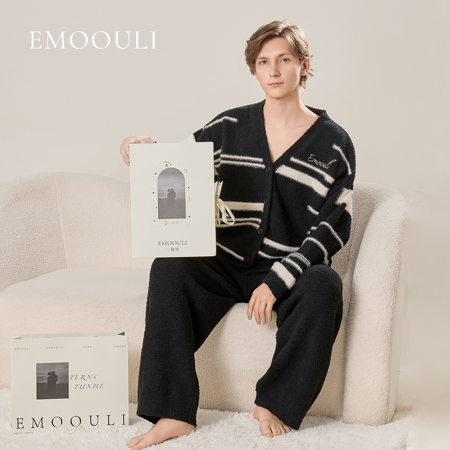 手工diy定制高级感实用小众轻奢送男生朋友闺蜜生日礼物加绒睡衣