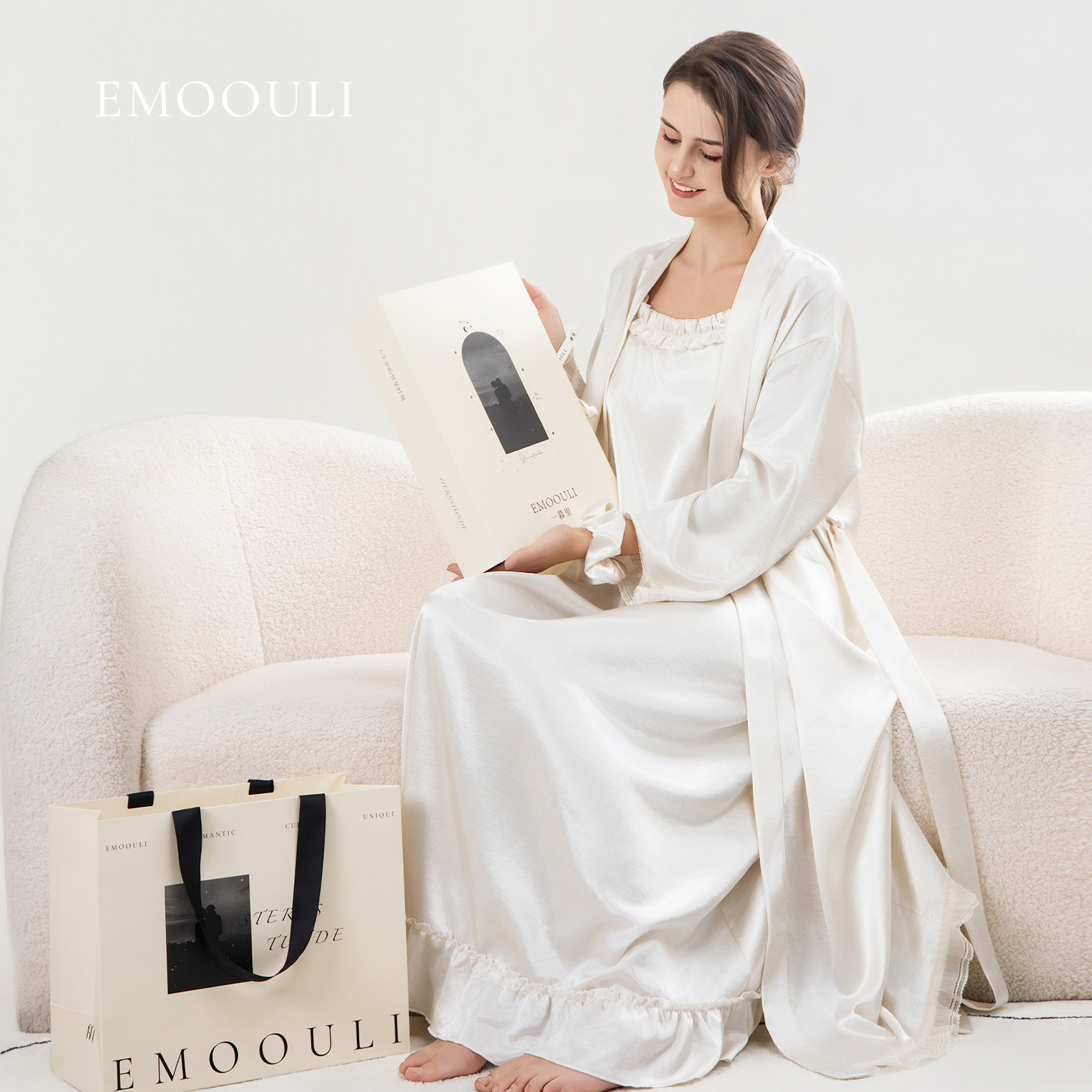 一暮里可定制刻字睡衣送闺蜜朋友