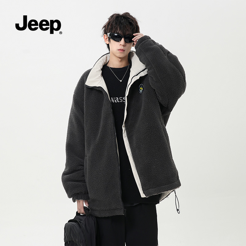 Jeep吉普棉服男士冬季夹克外套