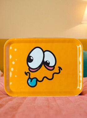 意大利seletti小怪兽托盘艺术餐盘美耐皿餐具水杯怪诞个性新品