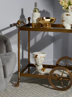 美国Jonathan Adler原装进口人脸浮雕扎壶冷水壶桌面摆件花器艺术