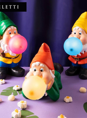 Seletti 童话系列创意小矮人灯装饰床头灯摆件多巴胺氛围灯