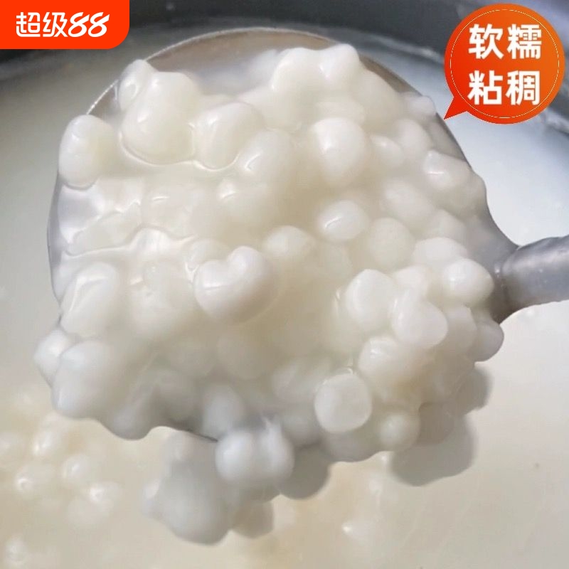 东北黏玉米大碴子新正宗白糯玉米粒脱皮颗粒粘玉米碴白玉米大米