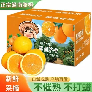 正宗江西赣南脐橙18斤新鲜水果新鲜橙子产地直发礼盒