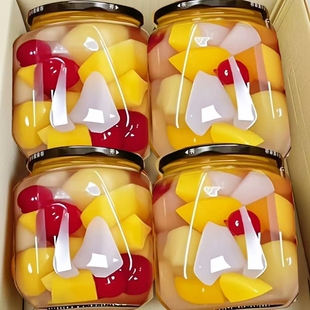 特价新鲜什锦罐头即食混合水果杂果速食休闲零食批发年货节美味