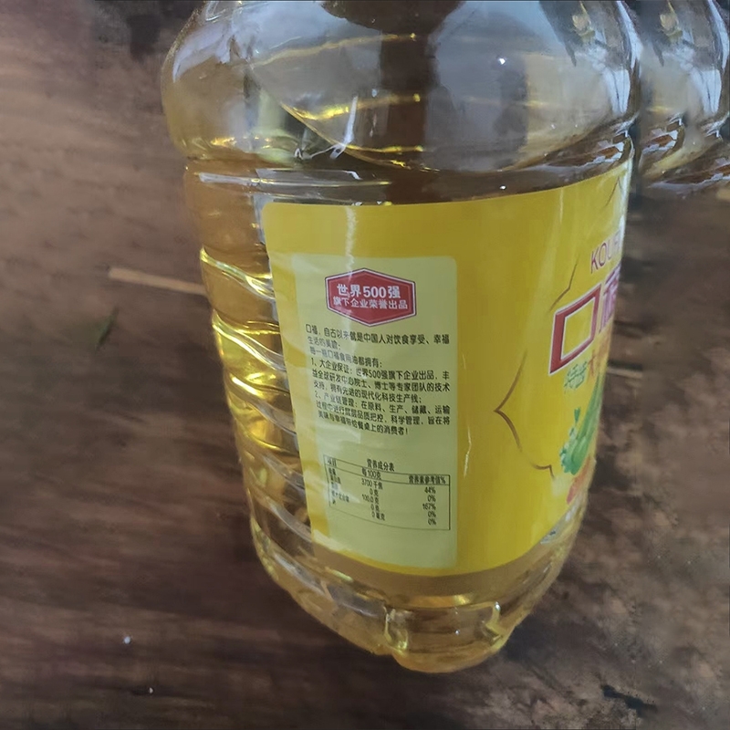 转基因大豆油特选大豆油5L装 煎炸炒 家庭装炒菜烹饪大豆油油炸