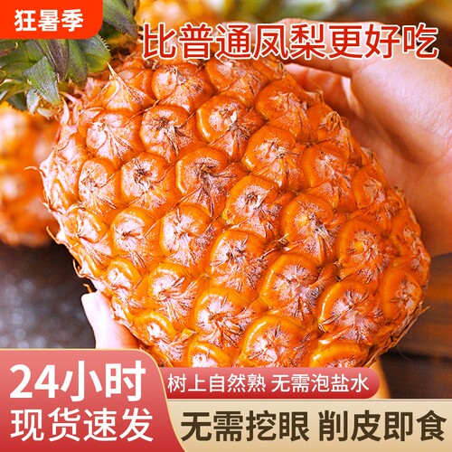 凤梨海南金钻手撕菠萝新鲜水果