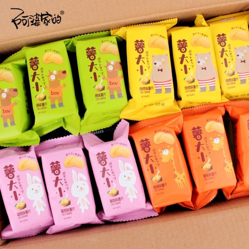 阿婆家的土豆片36包|千人加购