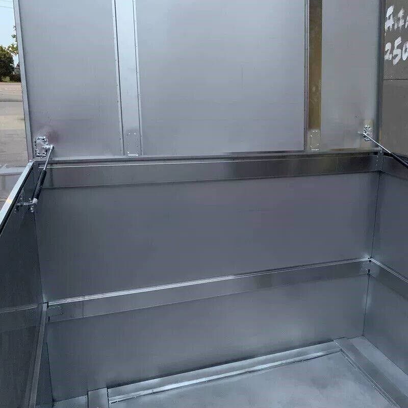 速发不锈钢防汛沙箱带轮子沙箱可移动式防汛沙袋箱专用黄沙箱