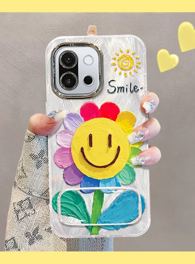 太阳花适用于Oneplus 13t手机壳1Plus 12新款女款1+11全包防摔10Pro配有镜头胶片9R保护罩Ace5赛车版Ace3镜面